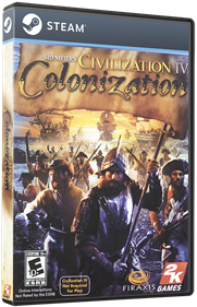 Sid Meier's Civilization IV: Colonization - Box - 3D Image