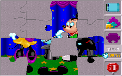 Mickey's Jigsaw Puzzles - Screenshot - Gameplay Image