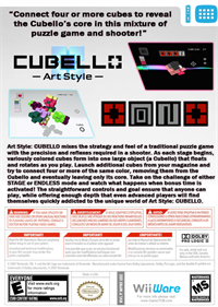 Art Style: Cubello - Box - Back Image