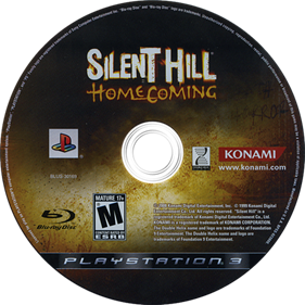 Silent Hill: Homecoming - Disc Image