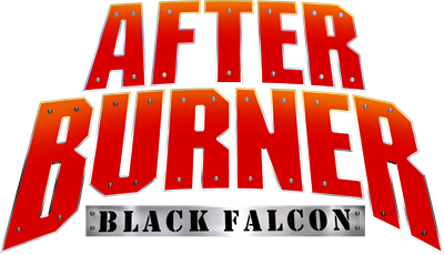 After Burner: Black Falcon - Clear Logo Image