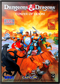 Dungeons & Dragons: Tower of Doom - Box - Front Image