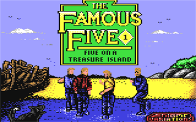 The Famous Five: Five on a Treasure Island - Screenshot - Game Title Image