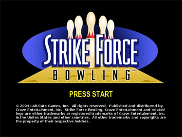 Strike Force Bowling - Screenshot - Game Title Image