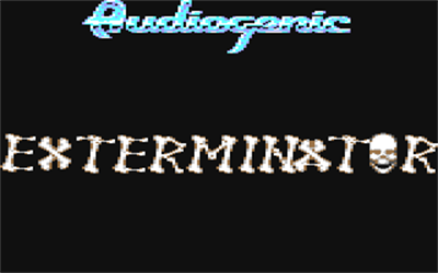 Exterminator (Audiogenic Software) - Screenshot - Game Title Image