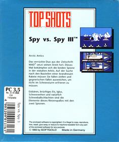 Spy vs. Spy III: Arctic Antics - Box - Back Image