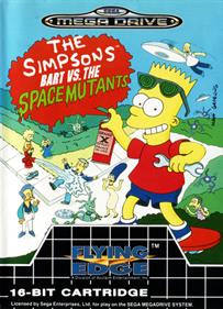 The Simpsons: Bart vs. the Space Mutants - Box - Front Image