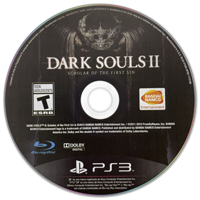 Dark Souls II: Scholar of the First Sin - Disc Image