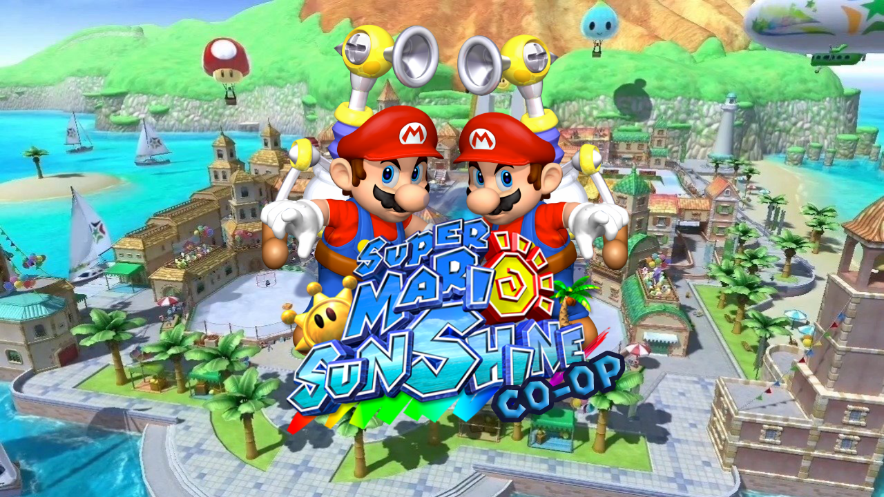 Super Mario Sunshine CO-OP