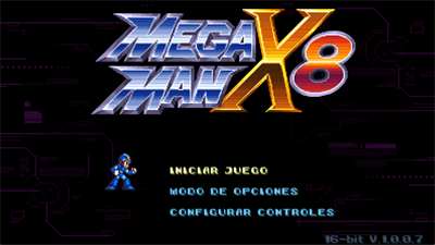 Megaman X8 FC - Screenshot - Game Title Image