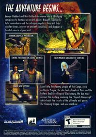 Broken Sword: The Sleeping Dragon - Box - Back Image