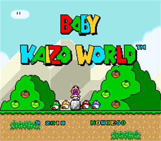 Baby Kaizo World - Screenshot - Game Title Image