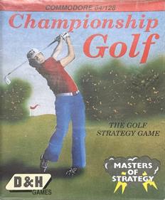 Championship Golf (1983) - Box - Front Image