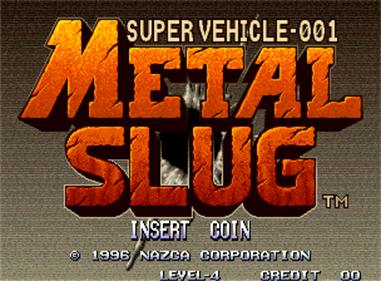 Metal Slug - Screenshot - Game Title Image