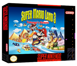 Super Mario Land 3: Tatanga's Return - Box - 3D Image