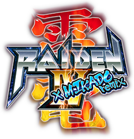 Raiden IV x MIKADO remix - Clear Logo Image