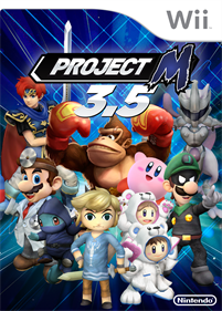 Super Smash Bros. Project M - Fanart - Box - Front Image