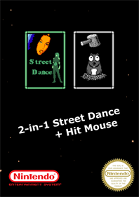 2-in-1: Street Dance / Hit Mouse - Fanart - Box - Front Image