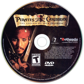 Pirates of the Caribbean: The Legend of Jack Sparrow - Disc Image