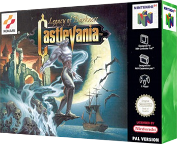 Castlevania: Legacy of Darkness - Box - 3D Image