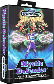 Mystic Defender - Box - 3D Image