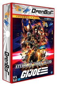 G.I. Joe: Attack on Cobra Island - Box - 3D Image