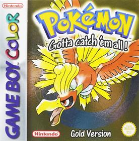 Pokémon Gold Version - Box - Front Image