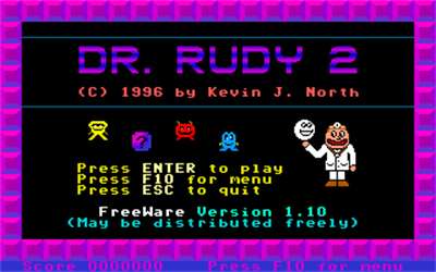 Dr. Rudy 2 - Screenshot - Game Title Image