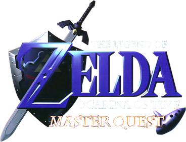 The Legend of Zelda: Ocarina of Time Master Quest - Clear Logo Image