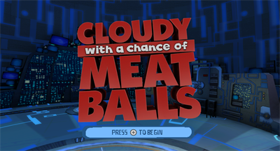 Cloudy With a Chance of Meatballs - Screenshot - Game Title Image