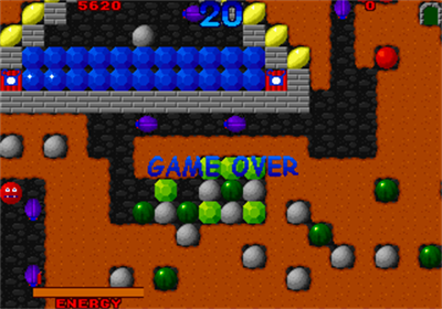 Digger Man - Screenshot - Game Over Image