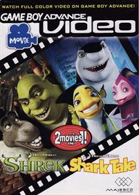 Game Boy Advance Video: Shrek / Shark Tale - Box - Front Image