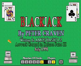 Black Jack - Screenshot - Game Title Image