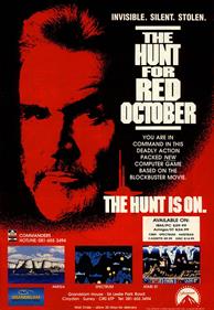 The Hunt for Red October: The Movie - Advertisement Flyer - Front Image