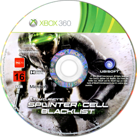 Tom Clancy's Splinter Cell: Blacklist - Disc Image