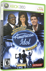Karaoke Revolution Presents: American Idol Encore - Box - 3D Image