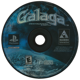 Galaga: Destination Earth - Disc Image