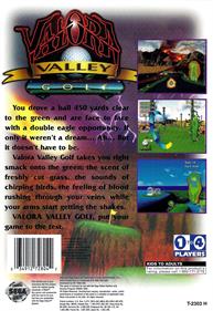 Valora Valley Golf - Box - Back Image