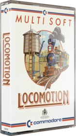 Locomotion (Commodore Business Machines) - Box - 3D Image
