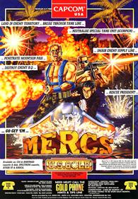 Mercs - Advertisement Flyer - Front Image