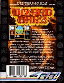 Wizard Warz - Box - Back Image