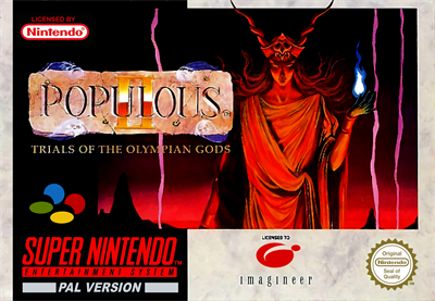 Populous II: Trials of the Olympian Gods - Box - Front Image
