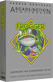 Frogger (Parker Brothers) - Box - 3D Image