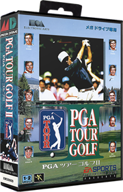 PGA Tour Golf II - Box - 3D Image