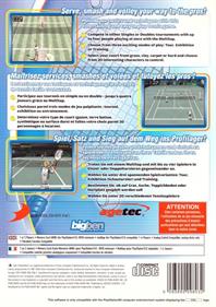 Tennis Court Smash - Box - Back Image