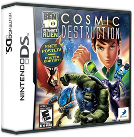 Ben 10: Ultimate Alien: Cosmic Destruction - Box - 3D Image