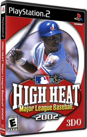 High Heat Major League Baseball 2002 - Box - 3D Image