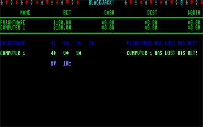 Blackjack - Screenshot - Gameplay Image