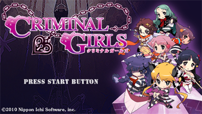 Criminal Girls - Screenshot - Game Title Image