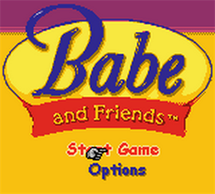 Babe and Friends - Screenshot - Game Title Image